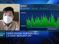 Video: Menguat 3 Hari Beruntun, IHSG Pepet Level 7.000