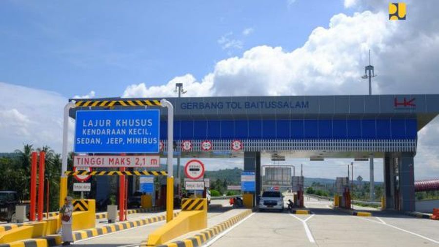 Tol Sigli-Banda Aceh 100% Beres Tahun Ini. (Dok. Kementerian PUPR)