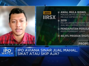 Video: IPO Aviana Sinar Jual Mahal, Mau Beli Apa Skip Aja?
