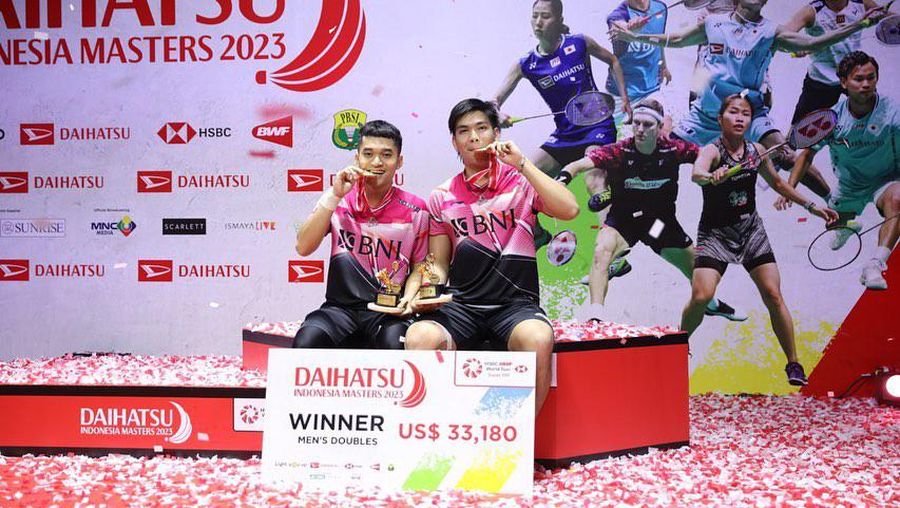 Rolly Carnando dan Daniel Marthin wakil ganda putra Indonesia akan melanjutkan perjuangan Garuda di Semifinal Thailand Masters 2023. Perjuangan tersebut akan digelar di Stadion Nimibutr, Bangkok, Thailand, Sabtu (4/2/2023). (Instagram rollycarnando)