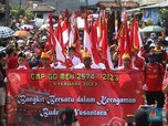 Potret Warga Bekasi Membludak dalam Pawai Budaya Cap Go Meh