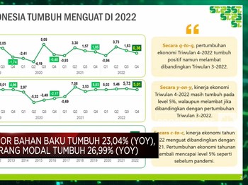 Video: BPS: Ekonomi RI Sepanjang 2022 Tumbuh 5,31%