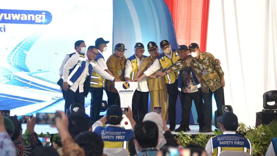 Kementerian Pekerjaan Umum dan Perumahan Rakyat (PUPR) memulai pembangunan ruas Jalan Tol Probolinggo-Banyuwangi tahap I Probolinggo hingga Besuki sepanjang 49,68 km. (Dok. Kementerian PUPR)