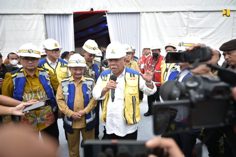 Kementerian Pekerjaan Umum dan Perumahan Rakyat (PUPR) memulai pembangunan ruas Jalan Tol Probolinggo-Banyuwangi tahap I Probolinggo hingga Besuki sepanjang 49,68 km. (Dok. Kementerian PUPR)