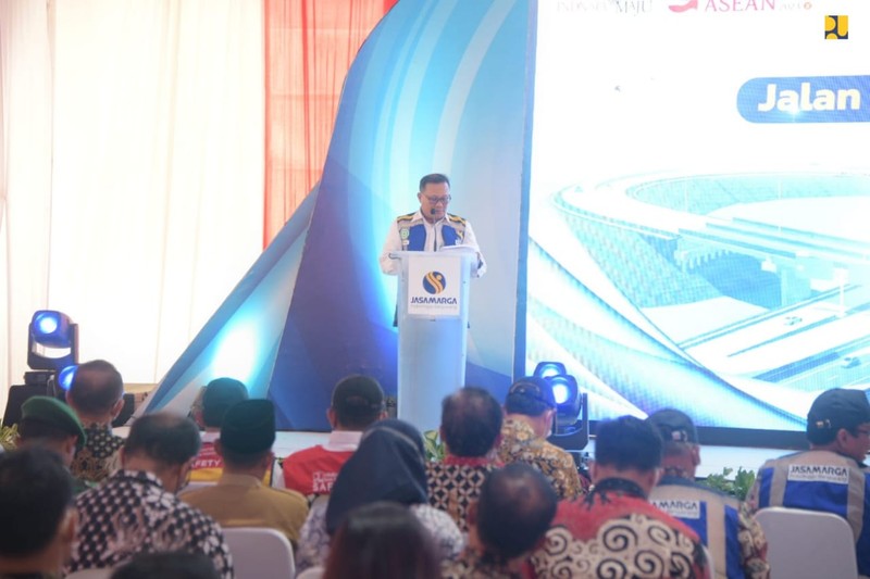 Kementerian Pekerjaan Umum dan Perumahan Rakyat (PUPR) memulai pembangunan ruas Jalan Tol Probolinggo-Banyuwangi tahap I Probolinggo hingga Besuki sepanjang 49,68 km. (Dok. Kementerian PUPR)