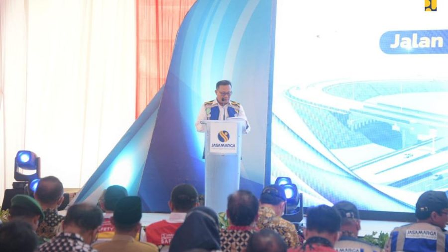 Kementerian Pekerjaan Umum dan Perumahan Rakyat (PUPR) memulai pembangunan ruas Jalan Tol Probolinggo-Banyuwangi tahap I Probolinggo hingga Besuki sepanjang 49,68 km. (Dok. Kementerian PUPR)