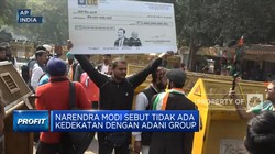 Unjuk Rasa Oposisi India Tuntut Penyelidikan Kasus Adani