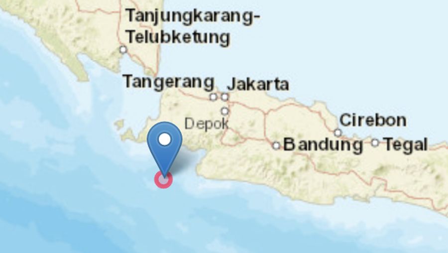 Gempa Banten. (Dok: BMKG)