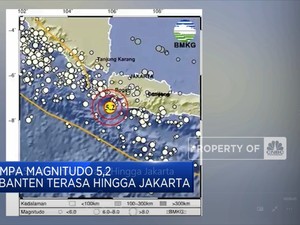 Video: Gempa M5,2 Banten, Guncangannya Terasa Hingga Jakarta