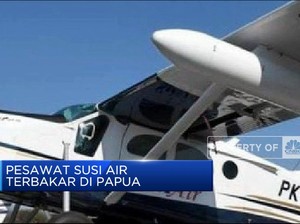 Video: Pesawat Susi Air Terbakar, Diduga Diserang KKB Papua