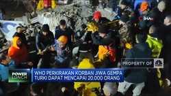 Video: WHO: Korban Tewas Gempa Turki Bisa Tembus 20 Ribu