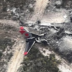 Ajaib! Pesawat Ini Jatuh & Terbakar, Pilotnya Sehat Walafiat