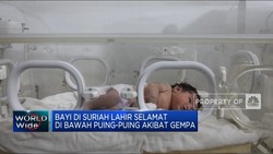 Video: Bayi Lahir Selamat di Bawah Puing-Puing Gempa Suriah