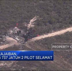 Video: Ada Keajaiban, Boeing 737 Jatuh 2 Pilot Selamat
