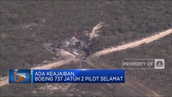 Video: Ada Keajaiban, Boeing 737 Jatuh 2 Pilot Selamat