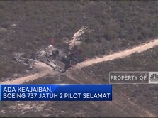 Video: Ada Keajaiban, Boeing 737 Jatuh 2 Pilot Selamat