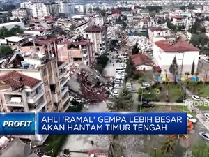 Ahli 'Ramal' Gempa Lebih Besar Akan Muncul di Timur Tengah