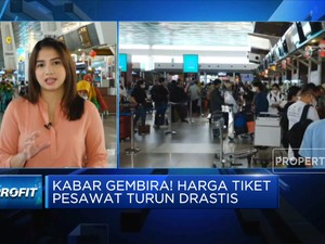  Kabar Gembira! Harga Tiket Pesawat Turun Drastis