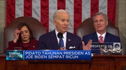 Video: Pidato Tahunan Presiden AS Joe Biden Sempat Ricuh