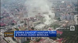 Video: Gempa Dahsyat Hantam Turki & Suriah, Dunia Berduka