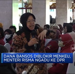 Dana Bansos Diblokir Menkeu, Menteri Risma Ngadu ke DPR