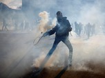 Potret Chaos di Prancis, Ratusan Ribu Orang 'Tumpah' ke Jalan