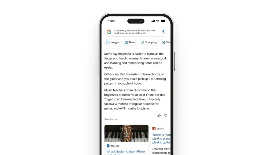Contoh penerapan kecerdasan buatan  (AI) oleh Google Bard.