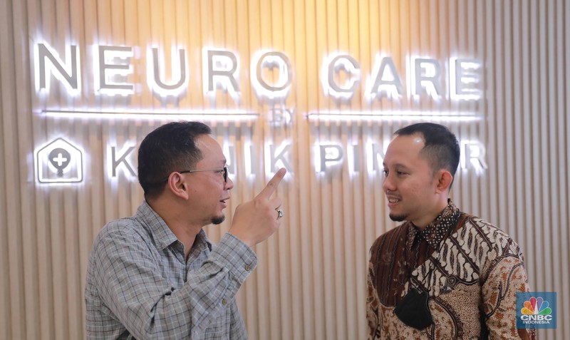 Grand Launching Neuro Care by Klinik Pintar, di Mampang Jakarta, Rabu (8/2/2023). (CNBC Indonesia/Muhammad Sabki) Grand Launching Neuro Care by Klinik Pintar, di Mampang Jakarta, Rabu (8/2/2023). (CNBC Indonesia/Muhammad Sabki)