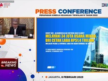 Video: Melesat 67%, Laba BRI 2022 Tembus Rp 51,4 Triliun