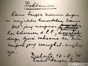 Sejarah Singkat Kemerdekaan Indonesia beserta Isi Teks Proklamasi