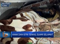 Video: Anak & Istri Tewas Akibat Gempa Turki, Suami Selamat