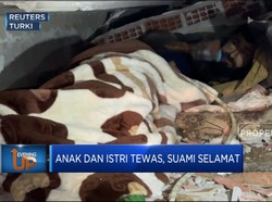 Video: Anak & Istri Tewas Akibat Gempa Turki, Suami Selamat