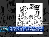 Geger Charlie Hebdo Soroti Gempa Turki, Netizen Murka!