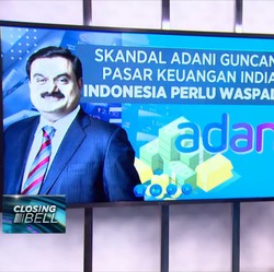 Adani Guncang Pasar Keuangan India, Indonesia Perlu Waspada?