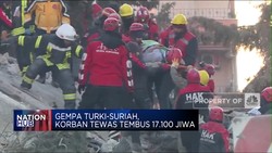 Video: Gempa Turki-Suriah, Korban Tewas Tembus 17.100 Jiwa