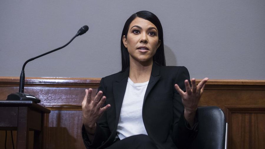 Kourtney Kardashian (CQ-Roll Call, Inc via Getty Images/Tom Williams)