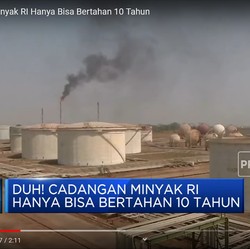 Video: Duh! Cadangan Minyak RI Hanya Bisa Bertahan 10 Tahun