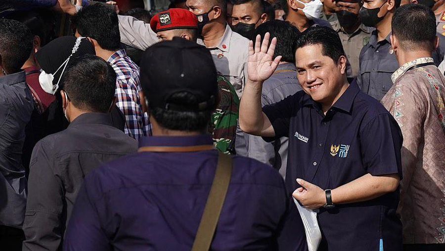 Peresmian pengoperasian Pabrik Pupuk NPK Pupuk Iskandar Muda (PIM) yang berlokasi di Kawasan Ekonomi Khusus (KEK) Arun, Lhokseumawe, Aceh, Jumat (10/2/2023). (Dok: BUMN)