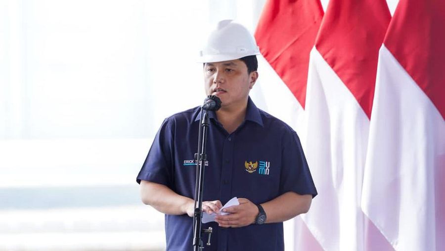 Peresmian pengoperasian Pabrik Pupuk NPK Pupuk Iskandar Muda (PIM) yang berlokasi di Kawasan Ekonomi Khusus (KEK) Arun, Lhokseumawe, Aceh, Jumat (10/2/2023). (Dok: BUMN)