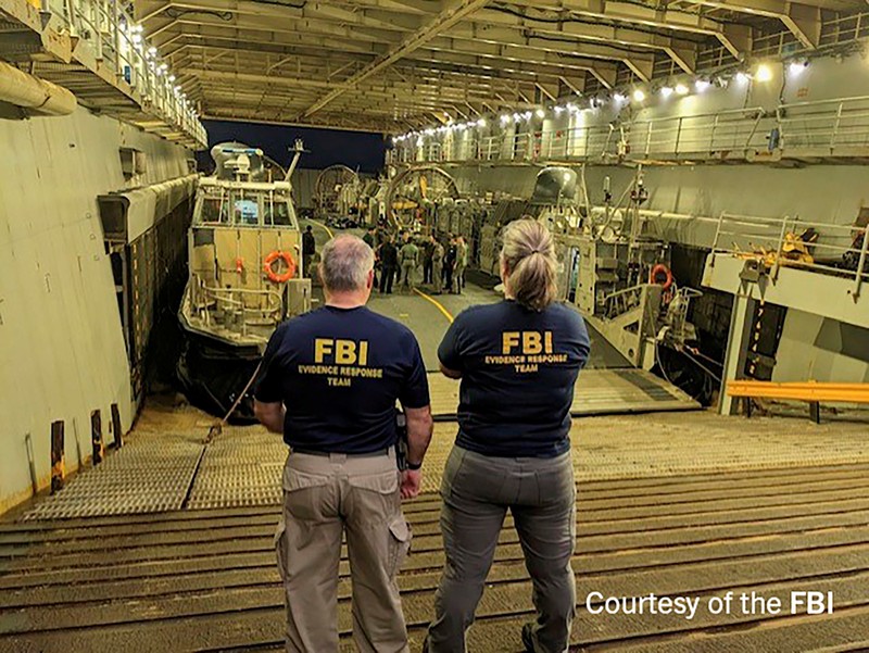 Amerika Serikat (AS) kembali menembak jatuh benda asing pada Sabtu (11/2). Kali ini benda asing tersebut terbang di atas Kanada. (FBI via REUTERS/HANDOUT) Amerika Serikat (AS) kembali menembak jatuh benda asing pada Sabtu (11/2). Kali ini benda asing tersebut terbang di atas Kanada. (FBI via REUTERS/HANDOUT)