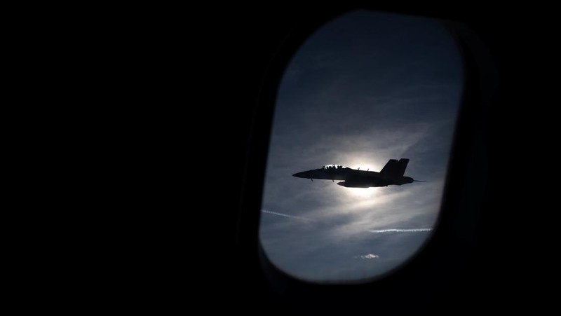 Amerika Serikat (AS) kembali menembak jatuh benda asing pada Sabtu (11/2). Kali ini benda asing tersebut terbang di atas Kanada. (FBI via REUTERS/HANDOUT)