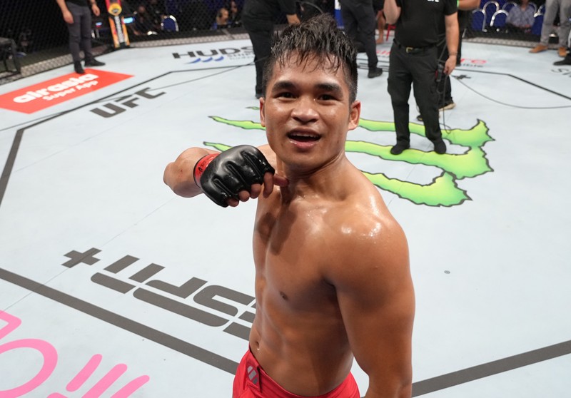 Petarung MMA asal Simalungun Jeka Saragih (Zuffa LLC/Mike Roach)