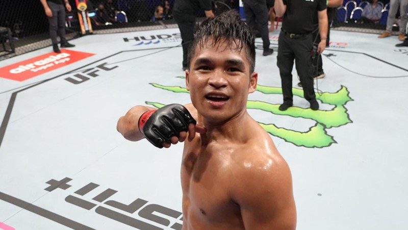 Petarung MMA asal Simalungun Jeka Saragih (Zuffa LLC/Mike Roach)