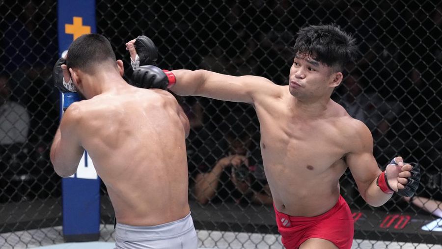 Petarung MMA asal Simalungun Jeka Saragih (Zuffa LLC/Mike Roach)
