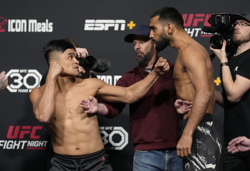 Petarung MMA asal Simalungun Jeka Saragih (Zuffa LLC/Mike Roach) Petarung MMA asal Simalungun Jeka Saragih (Zuffa LLC/Mike Roach)