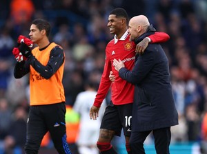 Ten Hag Tak Mau Berlarut-larut Bahas Marcus Rashford