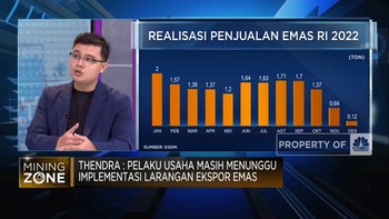 Jokowi Ngotot Larang Ekspor Emas, Bakal Bikin Bullion Bank?