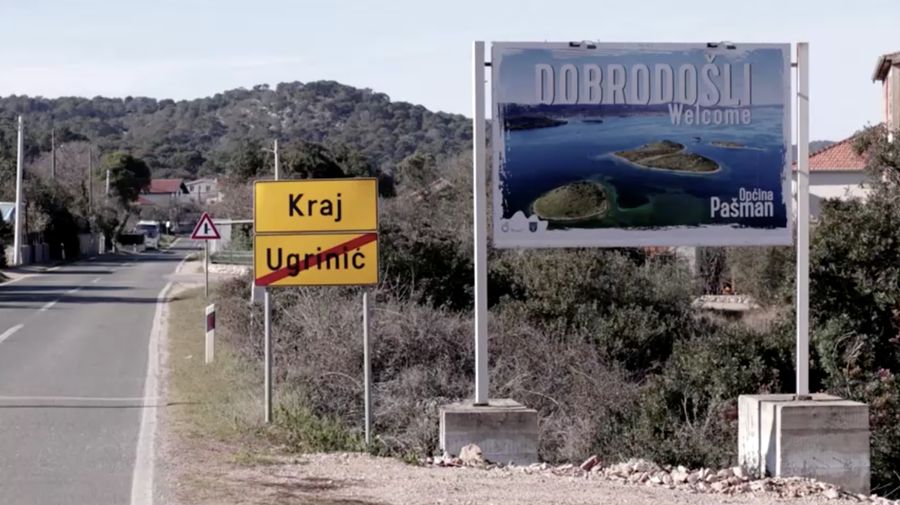 Pulau Cinta di Kroasia akan dijual. (Tangkapan Layar Video Reuters)