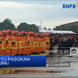 Video: RI Kirim Tim Penyelamat & Bantuan Logistik ke Turki