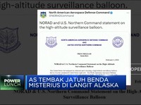 Video: Usai Balon China, AS Tembak Objek Misterius di Langit